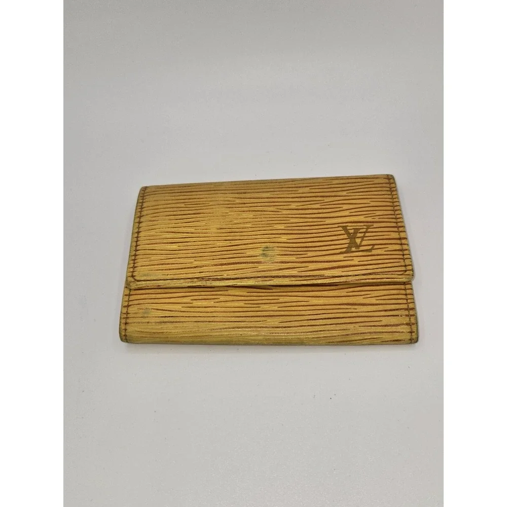 Louis Vuitton‎ Vintage 6 Key Holder Yellow Epi Leather MI0953